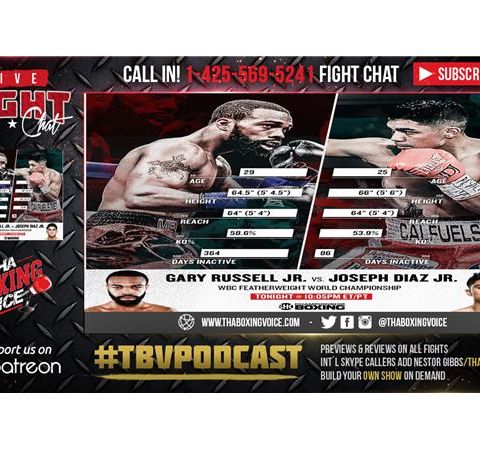 🔴 Gary Russell Jr vs Joseph Diaz FULL LIVE FIGHT CHAT & IMMEDIATE REACTION🔊