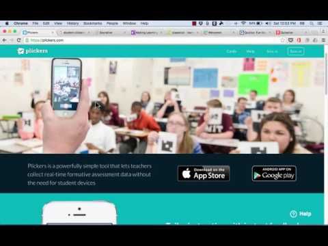 Plickers Tutorial: Formative Assessment Tool