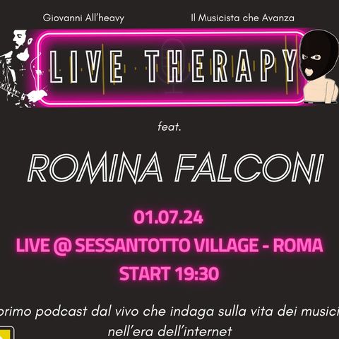 Live Therapy #25 feat. Romina Falconi