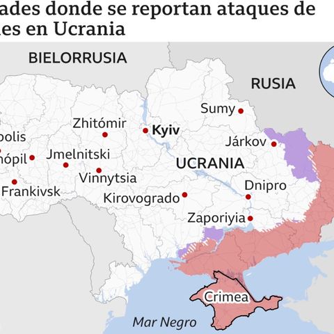 conflicto entre Rusia y Ucrania