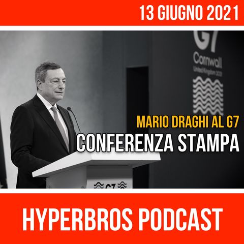 Mario Draghi al G7, la conferenza stampa integrale