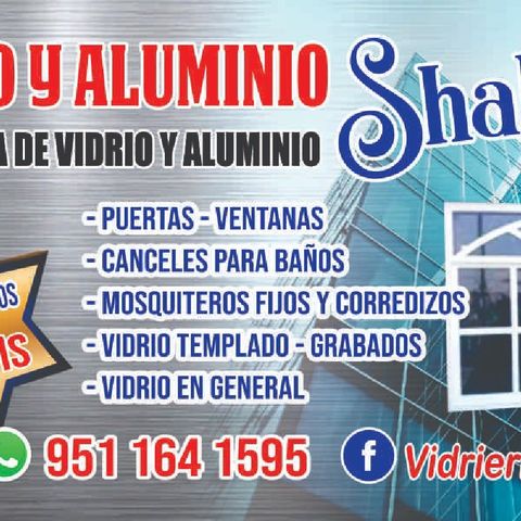 Vidrio y aluminio "Shalom", Cuilapam de Guerrero
