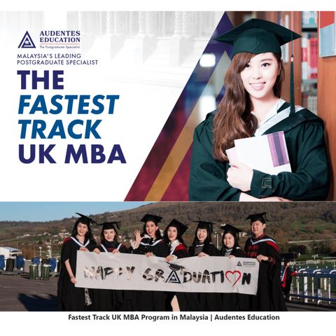 Key features of Audentes Education's Fast-Track Online MBA program