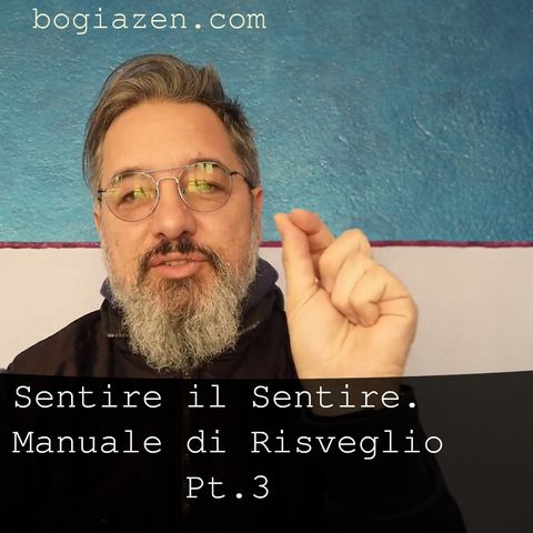 Sentire il Sentire. Manuale di Risveglio pt. 3. #risveglio #coscienza #sentire s2e25.3