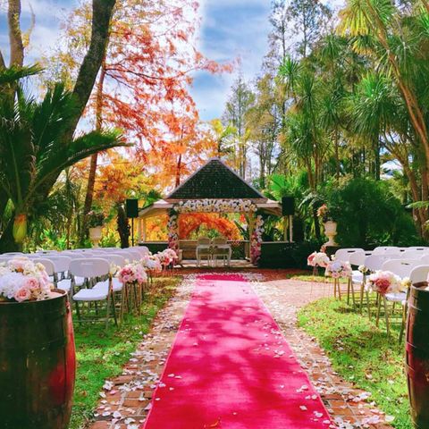 Solo Soiree: Saying "I Do" in a Garden Wedding Venue