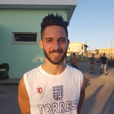 Paolo GANCITANO dopo il primo allenamento con la Torres
