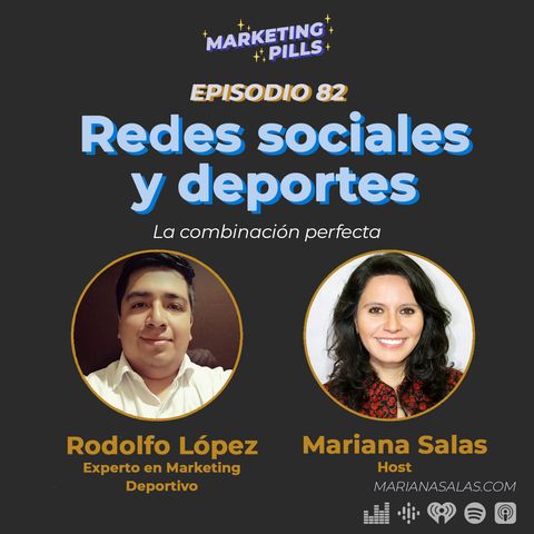 ⚡Episodio 82 - [INVITADO ESPECIAL: Rodolfo López] Redes sociales y deportes, la combinación perfecta.