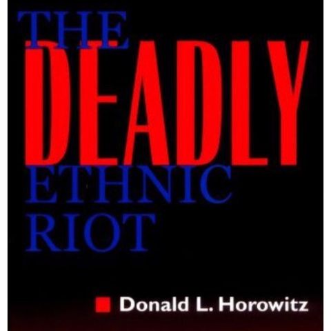 ethnic conflicts with Dr. Horowitz