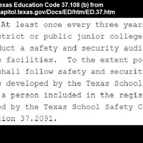 Bryan ISD school board members approve a safety and security audit report that is not available to the public