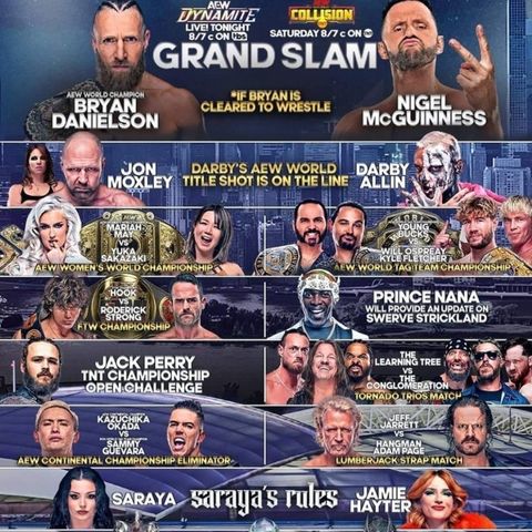 Episode #180: AEW Dynamite Grand Slam 9-25-2024 Review.