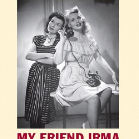Mfi1947-04-11001 pilot Jane Meets Irma dinner 4 Janes Boss