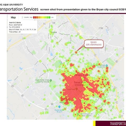 Bryan city council gets OFO bicycle rental update from Texas A&M transportation services