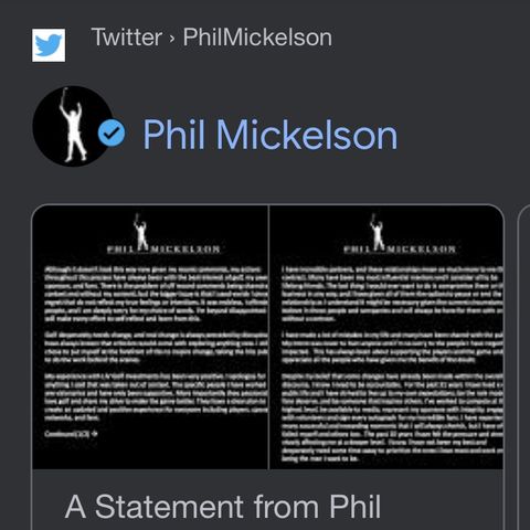 Phil Mickelson‘s Apology to the PGA tour & the Fallout