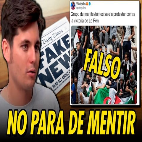 El secreto del falso periodista vito quiles y javier negre: quién les financia?