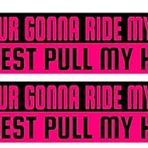 RIDE MY ASS