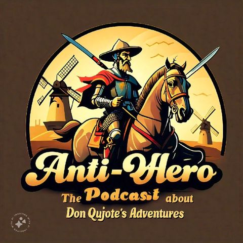 Podscast del héroe o antihéroe Don Quijote