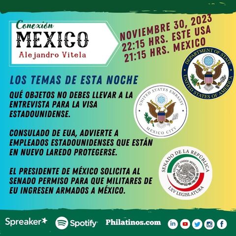 Conexion Mexico con Alejandro Vitela