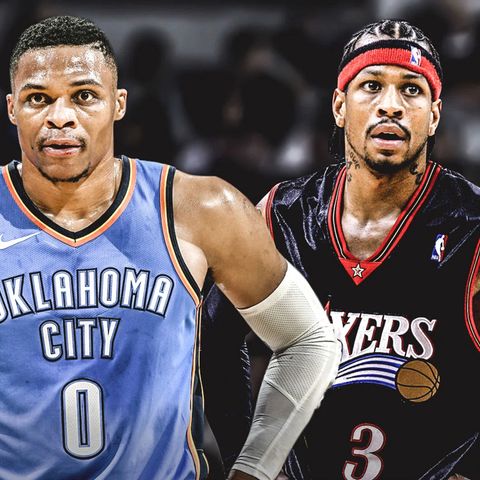 The Dribble -Allen Iverson vs. Russell Westbrook who's the top Dog ??