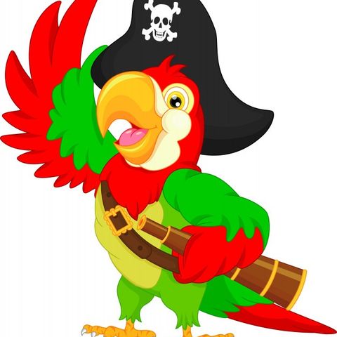 El perico que quería un pirata -Español