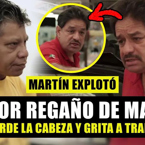 Martín Vaca FURIOSO EXPLOTA contra su trabajador FRENTE A LAS CÁMARAS _ ¿Qué pasó con el trabajador_