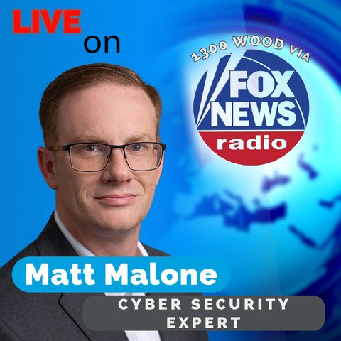 Cyber Security Expert Matt Malone explains what Cyber Insurance is || WOOD West Michigan via Fox News Radio || 8/9/21
