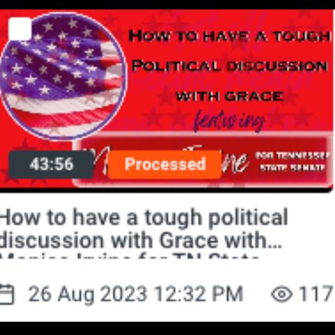 Monica Irvine - How to have a tough political discussion with Grace