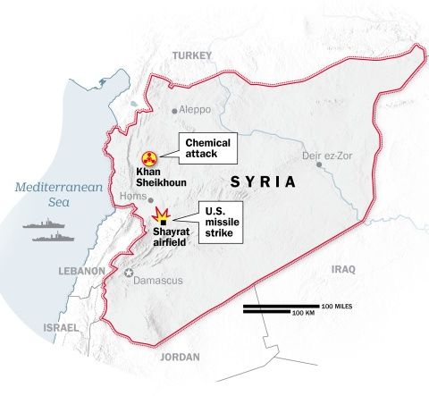 Syrian Town Hit By Chemical Attack Targeted Again