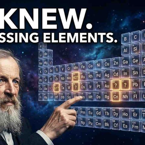 How Mendeleev Predicted the Missing Elements _ Science For Sleep