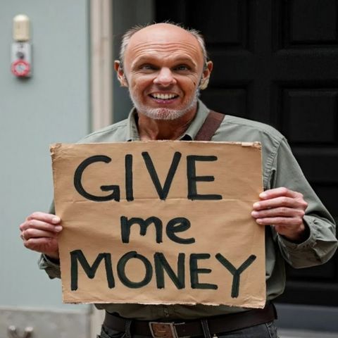 The WACKY world of WILCOCK! False PROFIT begging to survive!