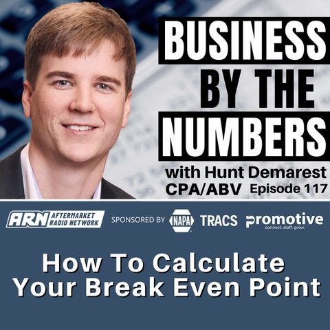 How To Calculate Your Break Even Point [E117] - Business By The Numbers