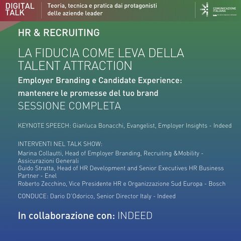 Digital Talk (sessione completa) | La Fiducia come Leva della Talent Attraction | Indeed