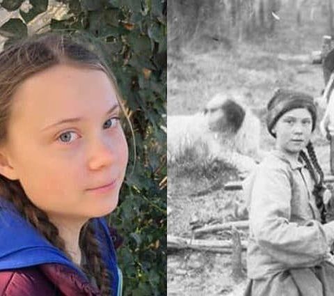#bologna Greta Thunberg viaggiatrice del tempo?