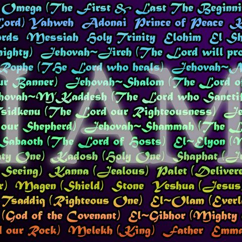 MISSION: POSSIBLE! Names of God