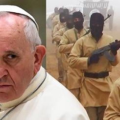 the pope vs isis