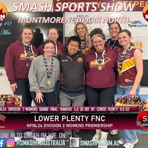 SSS10THYR: Lower Plenty FNC NFNL24 Division 2 Womens Premiership Interviews 040924