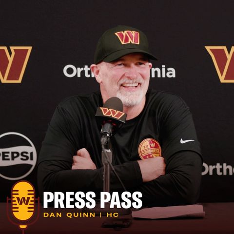 HC Dan Quinn | November 1, 2024 | Press Pass | Washington Commanders | NFL