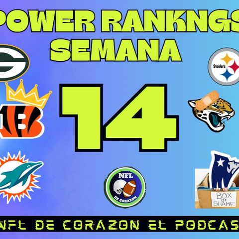 Power Rankings Semana 14 NFL '23