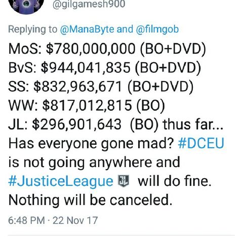 Justice League highest Grossing Dc film In China! 567mill worldwide! mCU Sucks So Does Nolan! Could We See Fate& furios Scenario?