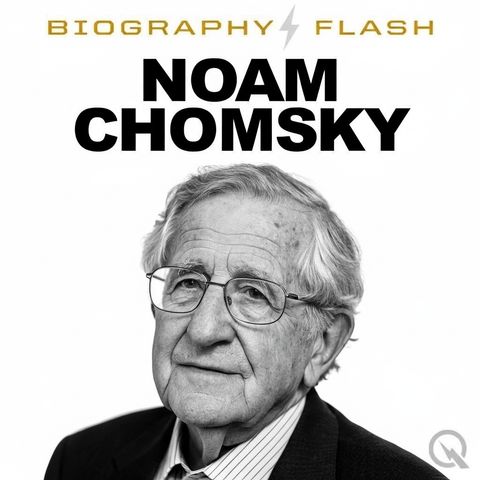 Noam Chomsky Biography Flash: Stroke Silences Critic as Epstein Debate