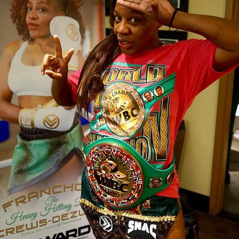 Beltway Boxing News And Notes Special Edition -- Franchon Crews Dezurn Wins WBC Super Middleweight Title! 9/14/18