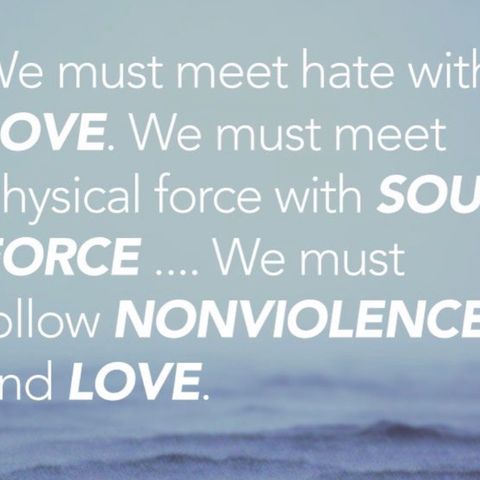 We must meet hate with love!