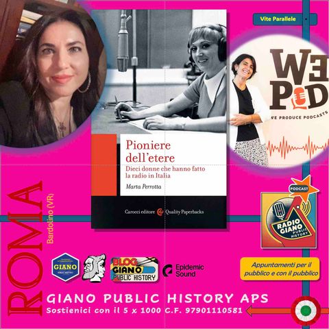 PIONIERE DELL'ETERE. Dieci donne che hanno fatto la radio in Italia | Catia Simone dialoga con l'autrice