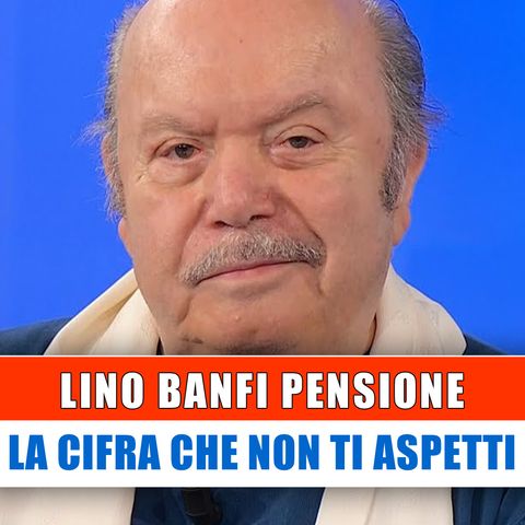 Lino Banfi Pensione: La Cifra Che Non Ti Aspetti!