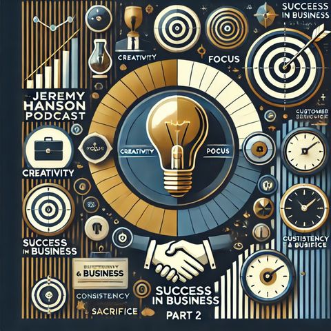 Success in Business (Part 2): Strategy, Focus & Consistency | The Jeremy Hanson Podcast