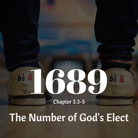 #38 The Number of God's Elect - 1689 LBC 3.3-5