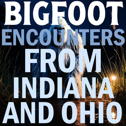 BIGFOOT ENCOUNTERS FROM INDIANA AND OHIO | IT WAS PULLING CATTAILS OUT OF THE POND!!!
