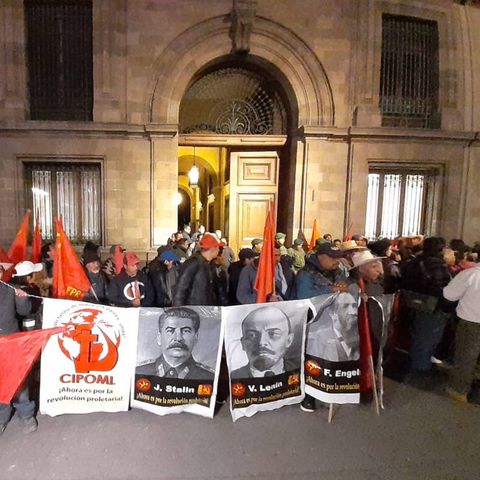 Organizaciones campesinas bloquean entradas en Palacio Nacional