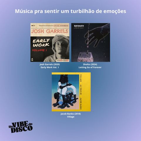 Música pra sentir um turbilhão de emoções | Na Vibe do Disco #22