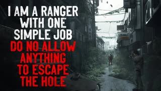 "I’m a ranger with one simple job- Do not allow anything to escape the hole" Creepypasta