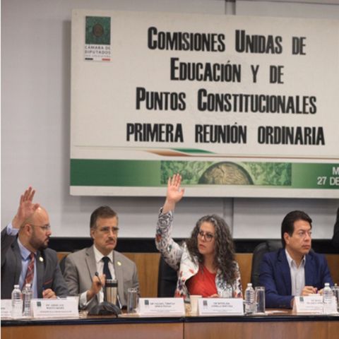 Aprueban comisiones dictámen de Reforma Educativa